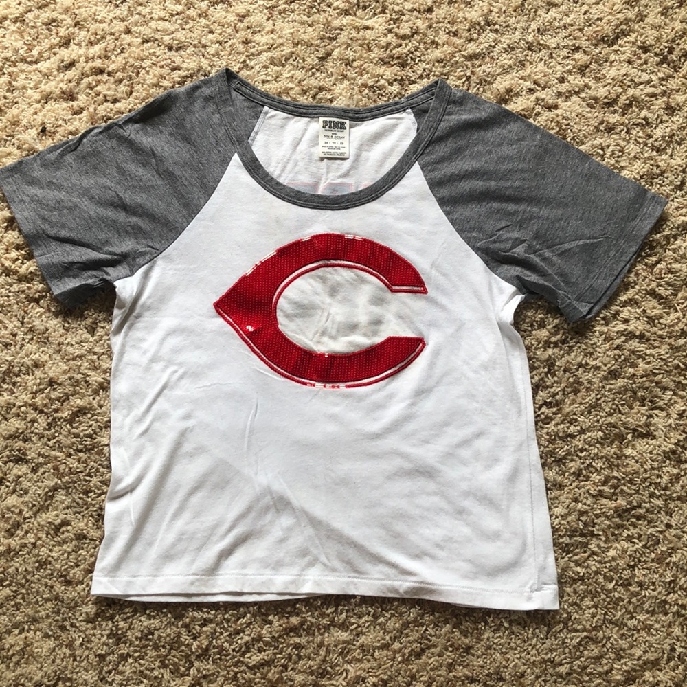 PINK Cincinnati Reds Shirt Size XS